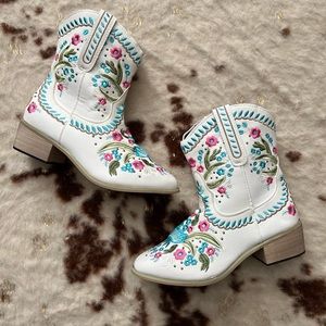 Floral Booties